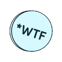 Wtf Sticker