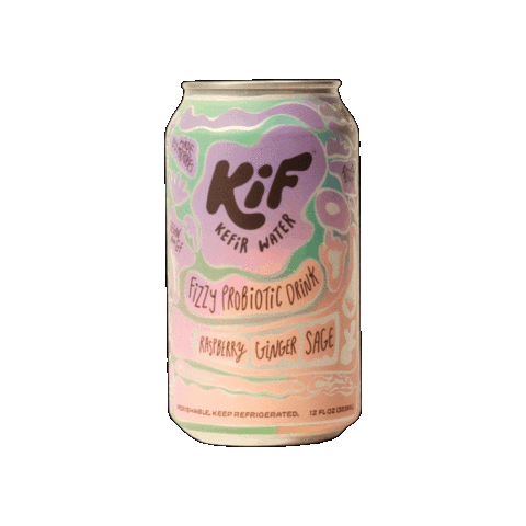 Kif Kefir Water Sticker