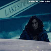 Ricky Whittle Car GIF by American Gods