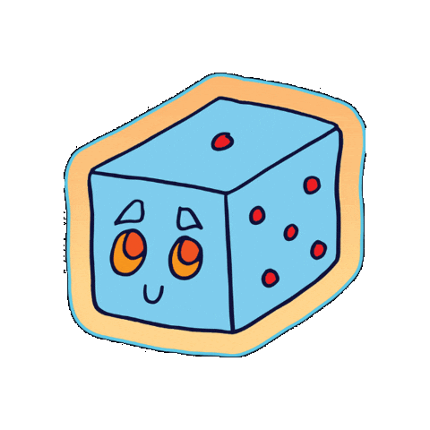 Endless Summer Dice Sticker by Punch Bowl Social