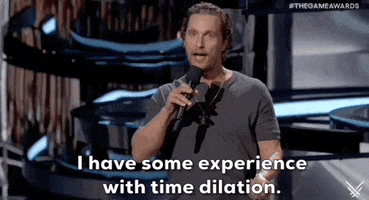 Matthew Mcconaughey Time Dilation GIF by The Game Awards