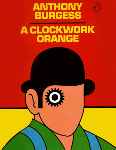 a clockwork orange book GIF by G1ft3d