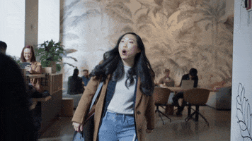 High Five Comedy Central GIF by Awkwafina is Nora from Queens