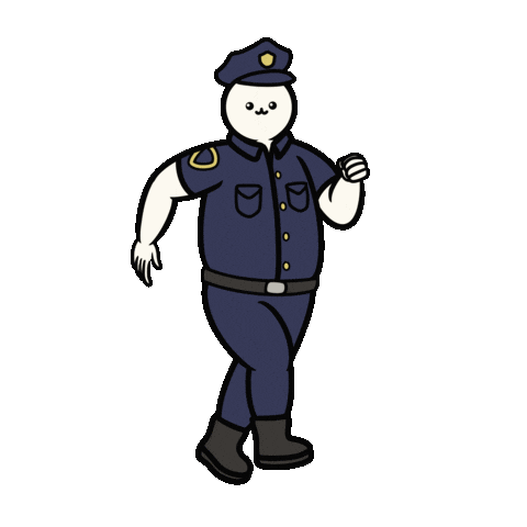 Run Running Sticker