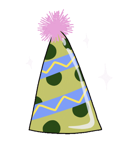 Happy Birthday Party Sticker by Untepid for iOS & Android | GIPHY