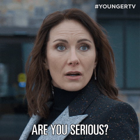 Are You Serious Tv Land GIF by YoungerTV