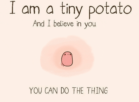 aren't <a href="/u/being" class="transition linked-keyword" target="_blank">being</a> a potato is cute🤭😄