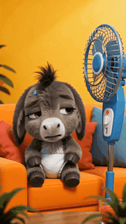 Air Conditioning Freeze GIF by Hugo El Burrito