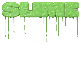 Slime 3D Text Sticker by Nickelodeon