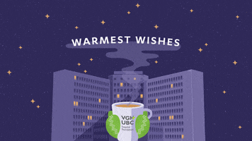 Christmas Coffee GIF by VGH & UBC Hospital Foundation