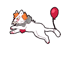 Horror Clown Sticker