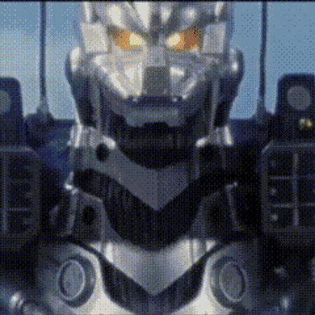 Godzilla Against Mechagodzilla GIF