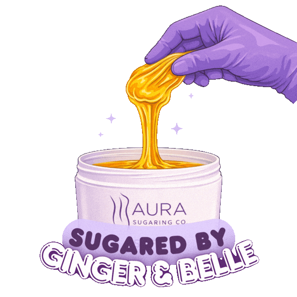 Sugaring Paste Sticker by Aura Sugaring Co