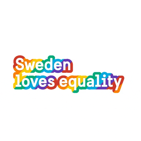Rainbow Love GIF by Sweden
