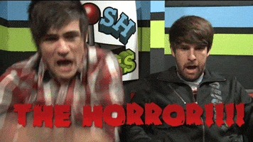 movies scared smosh screaming the horror