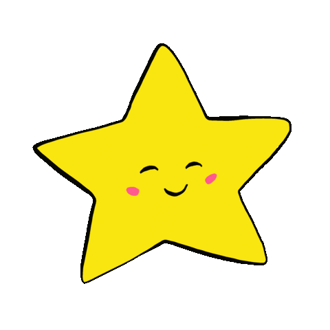 Gute Nacht Star Sticker by byjohannafritz