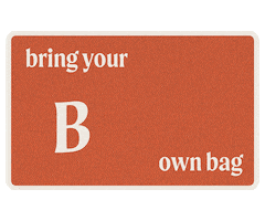 Bring Your Own Bag Sticker by University of Alberta Students' Union