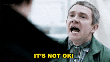 sherlock angry