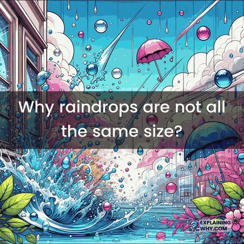 Water Droplets Meteorology GIF by ExplainingWhy.com