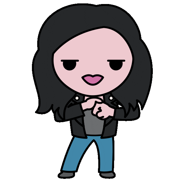 Jessica Jones Daredevil Sticker by Marvel Studios