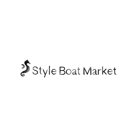 Style Boat Market Sticker