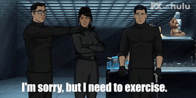 Workout Exercise GIF by Archer
