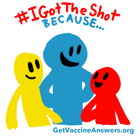 Ad Council Vaccine Sticker