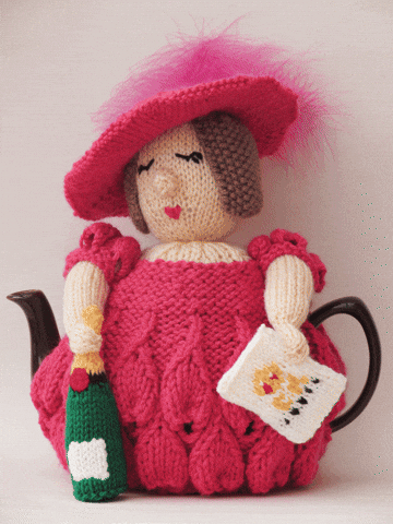 Horse Racing Knit GIF by TeaCosyFolk