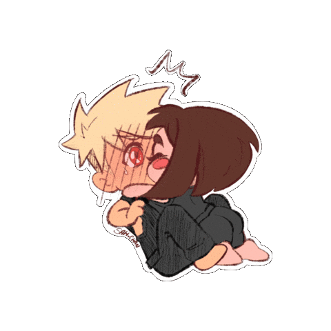 Kacchako Kiss Sticker
