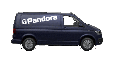 Van Security Sticker by Pandora Car Alarms