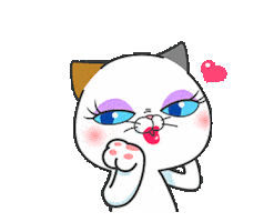 Love You Kiss Sticker