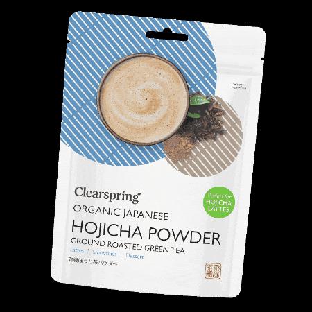 Hojicha Powder GIF by Clearspring Ltd