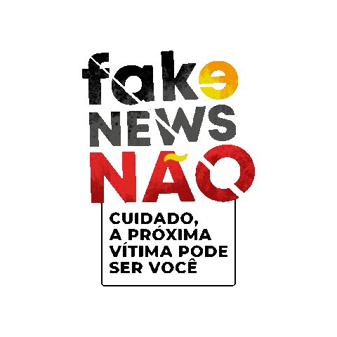 Fake News Sticker by Conselho Nacional de Justiça