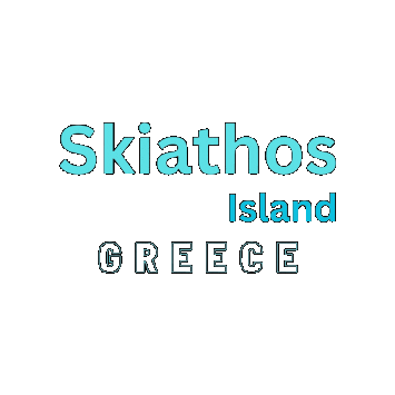 Skiathos Island Greece Sticker