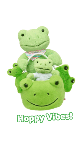 Vibes Frogs Sticker by Build-A-Bear Workshop