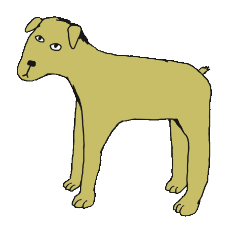 Dog Sticker by courtney hassmann