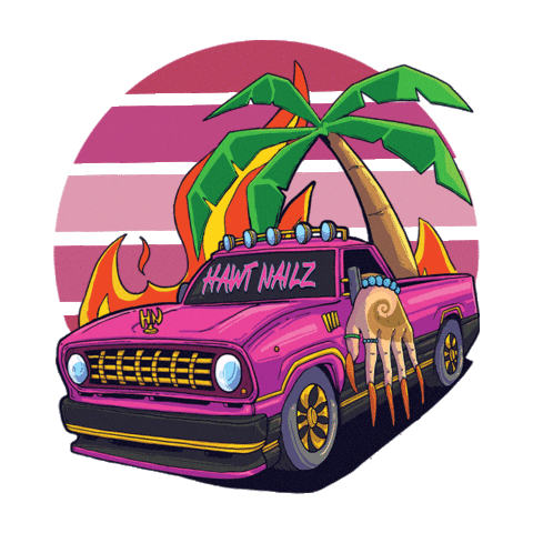 Nails Truck Sticker by HawtNailz