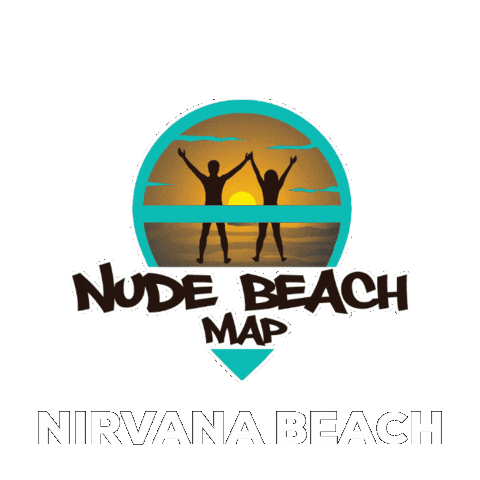 Golden Sands Sticker by nudebeachmap