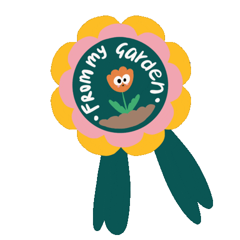 Flower Power Flowers Sticker by stopmotreats