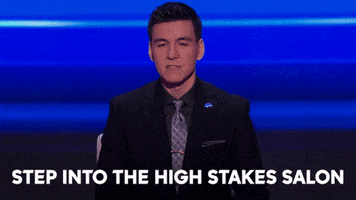 Game Show James Holzhauer GIF by ABC Network