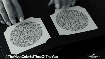 Countdown To Christmas Color Blind GIF by Hallmark Channel