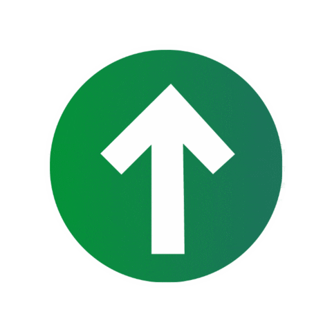 Arrow Pointer Sticker by medienMITTWEIDA
