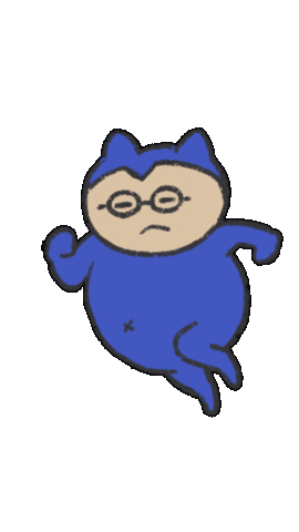 Meganeneko Sticker