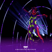 Sea Slug Dance GIF by The Masked Singer UK & The Masked Dancer UK