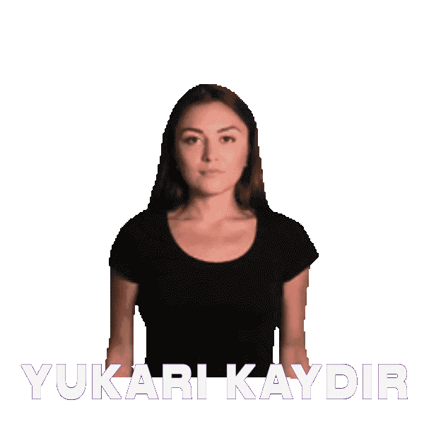 Emotion Yukari Kaydir Sticker by Ozan Pehlivan