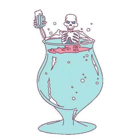 Cheers Chill Sticker by Taproom Beer Co