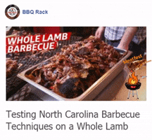 troywakelin bbq grill lamb northcarolina GIF