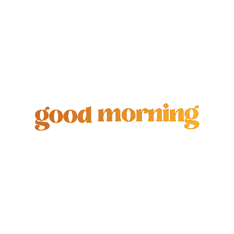Good Morning Sticker by Ashlee Nicole