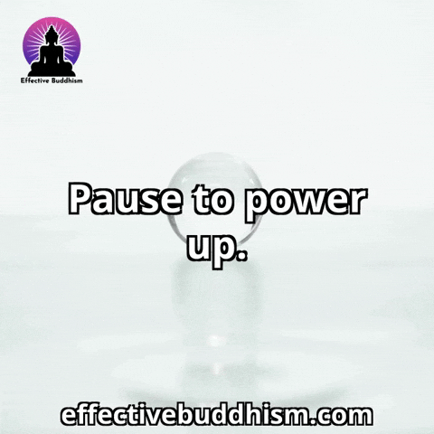 Water Power GIF by Effective Buddhism