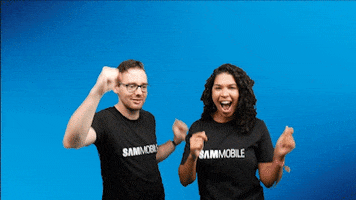 SamMobile happy party dancing friday GIF